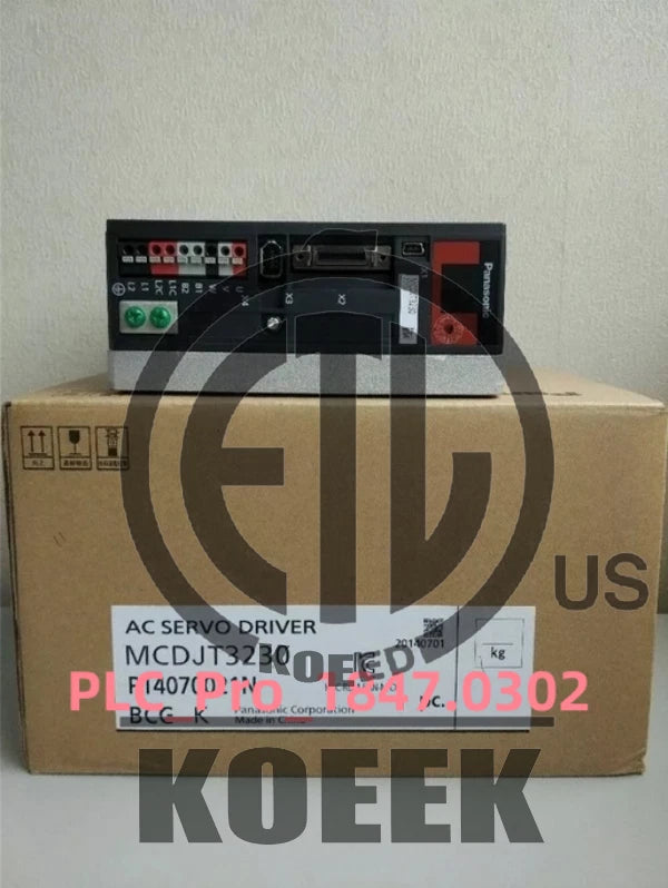 MCDJT3230 1PCS Panasonic MCDJT3230 servo driver Fast delivery