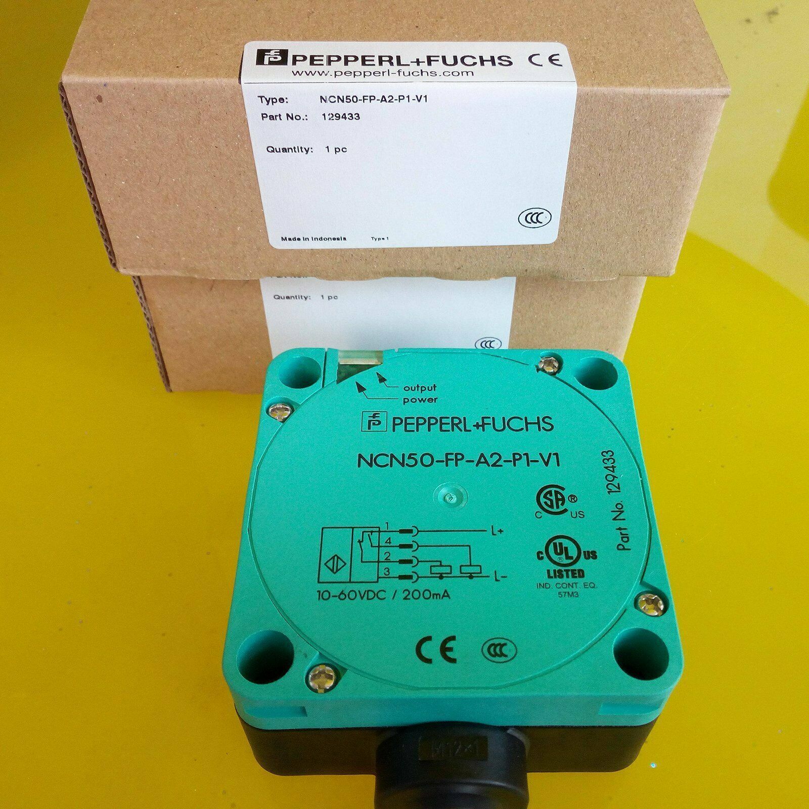 For Pepperl+Fuchs NCN50-FP-A2-P1-V1 Sensor - High Precision Temperature and Humidity Monitor - PEPPERL+FUCHS