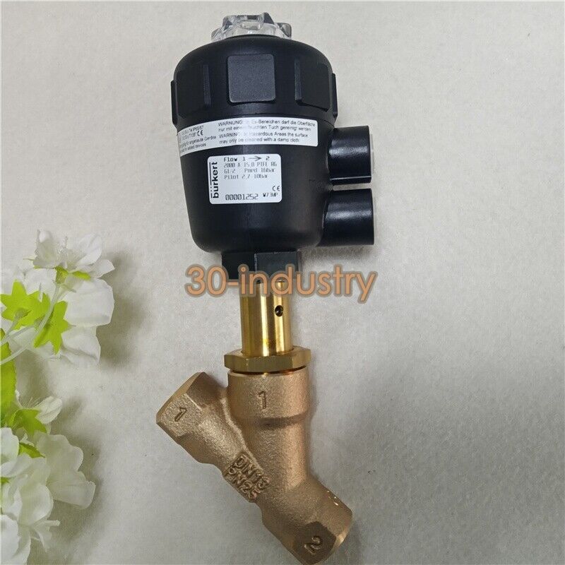 2000 A DN15 PTFE RG Angle Seat Valve - 1PCS New - KOEED
