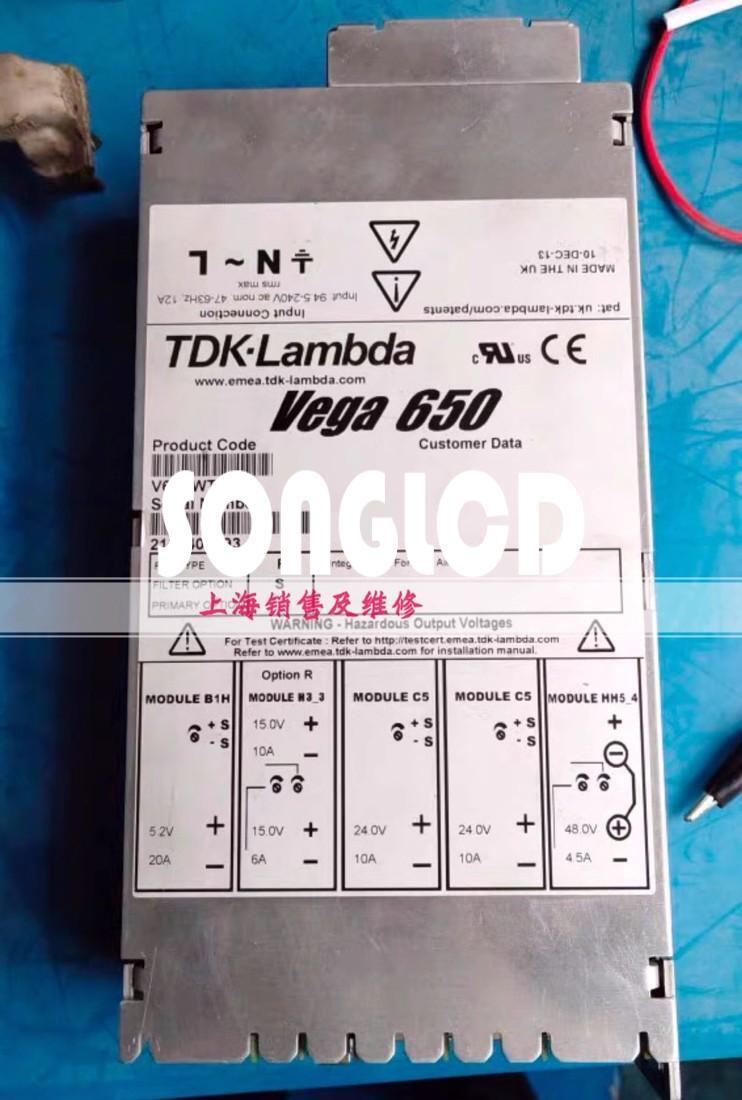 Vega650 V60BWTX High-Performance Component - TDK-LAMBDA