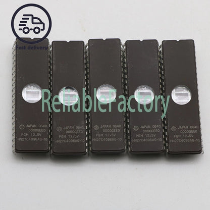 5PCS - HITACHI HN27C4096AG HN27C4096 27C4096 4Mbit UV EPROM CDIP40