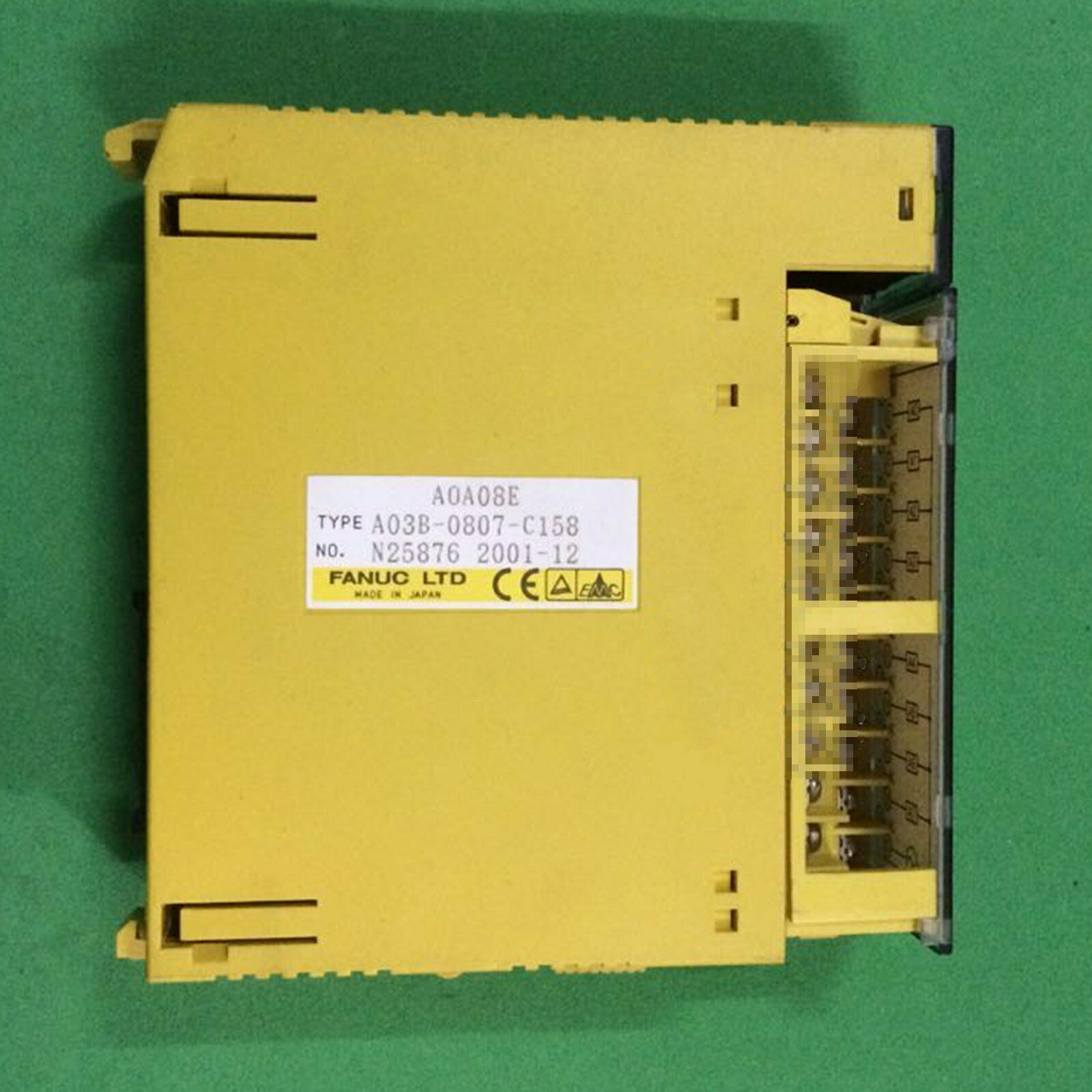 used One  Fanuc A03B-0807-C158 PLC MODULE A03B0807C158 Fully Tested
