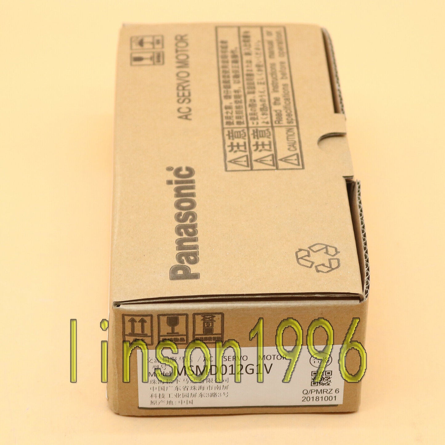 Panasonic AC Servo Motor MSMD012G1V - PANASONIC