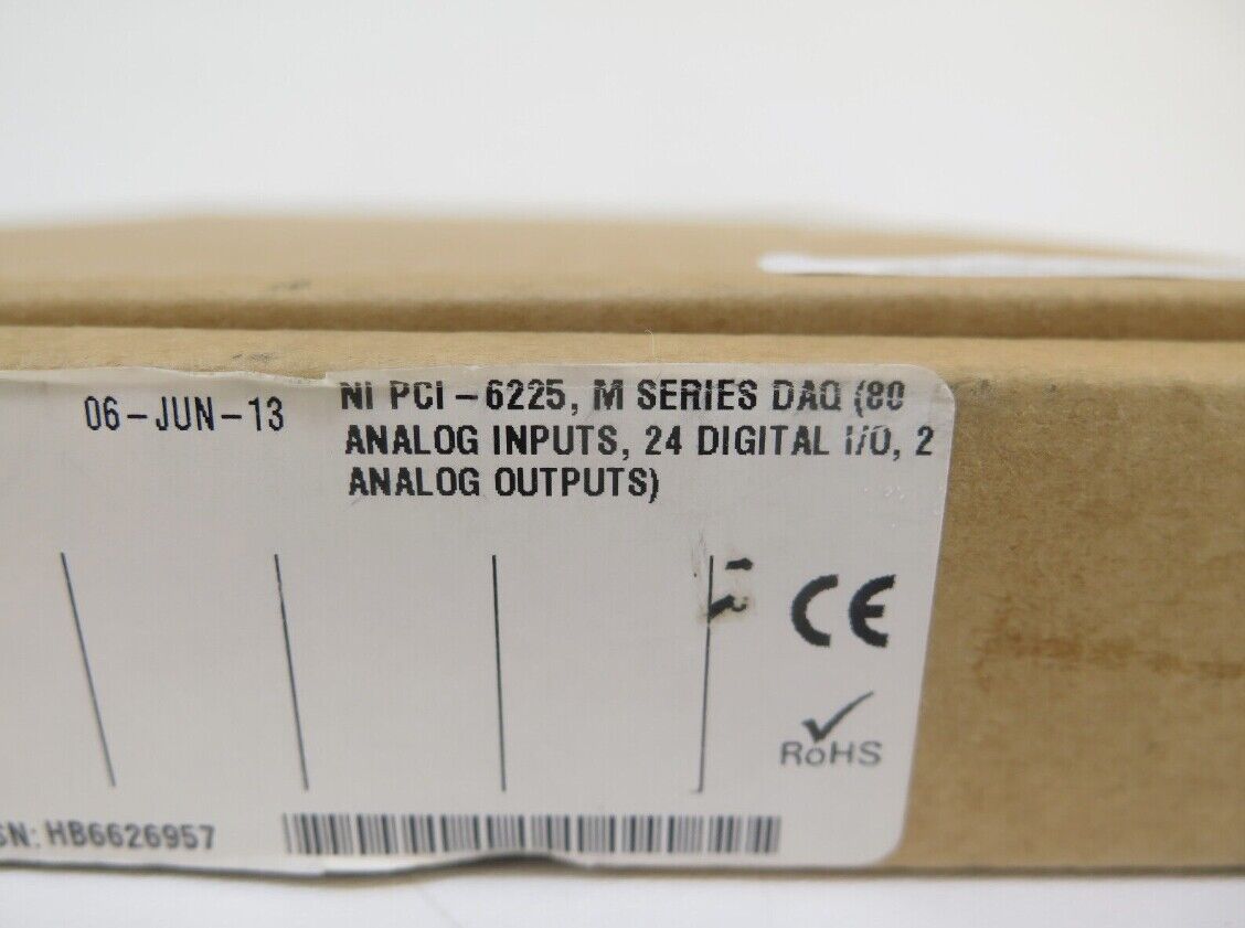 National Instruments NI PCI-6225 80 Channel DAQ Input Card - NATIONAL INSTRUMENTS