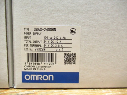 new Omron 1PC S8AS-24006N Power Supply S8AS24006N SHIP