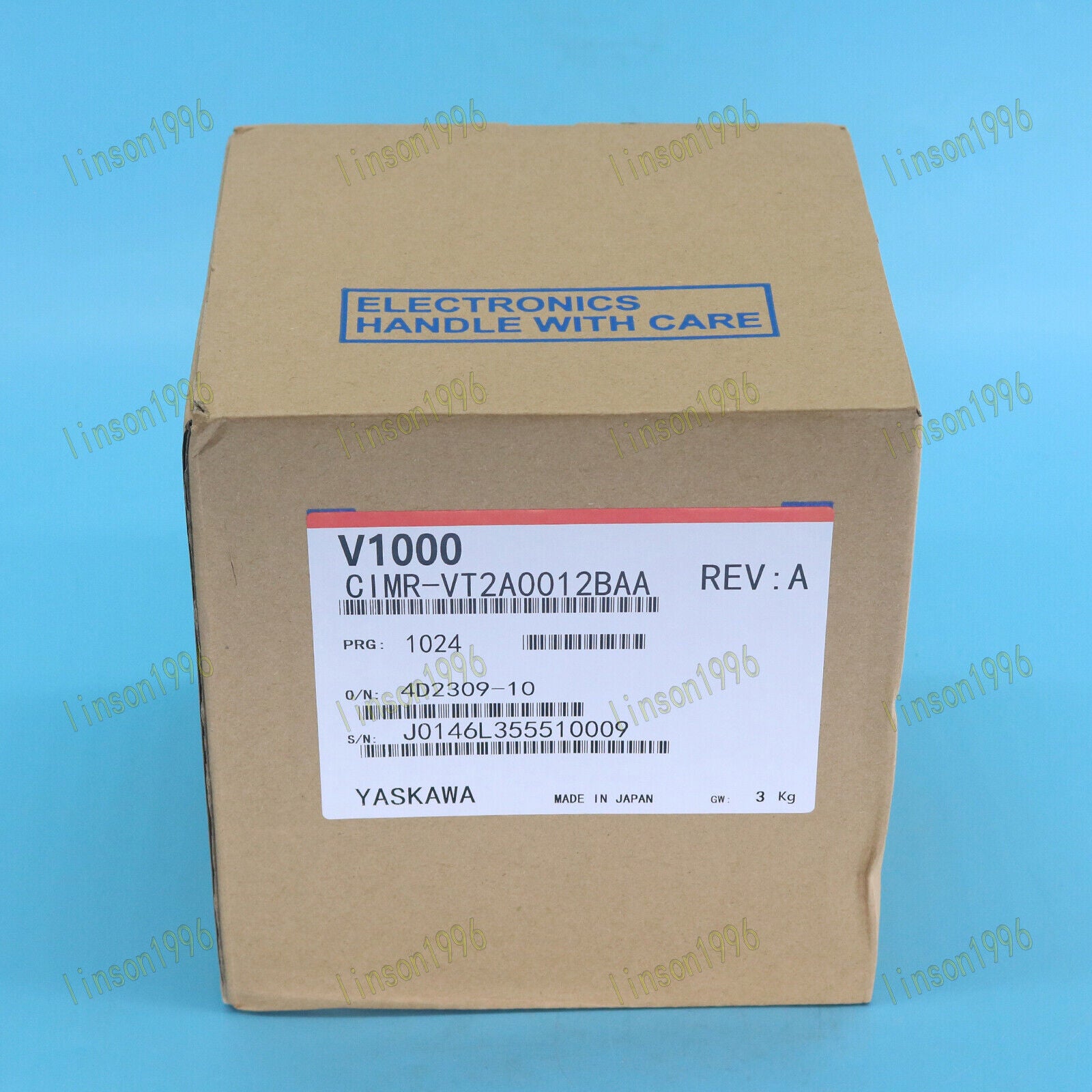 Yaskawa Inverter Model CIMR-VT2A0012BAA 3.0KW/2.2KW - YASKAWA