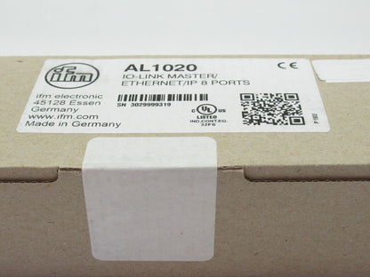 IO-Link Master 8-Port EtherNet/IP 67 IP - IFM