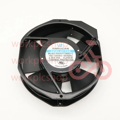 1PCS XINRUILIAN RAH1738B2-C AC100V 0.26A 17238 17CM cabinet cooling fan