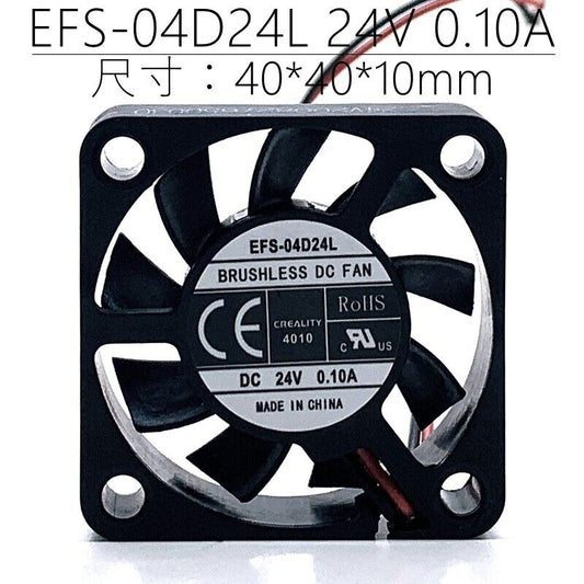 new 1 PCS DWPH Fan EFS-04D24L DC 24V 0.10A 4010 4cm 2 wire cooling fan - DWPH