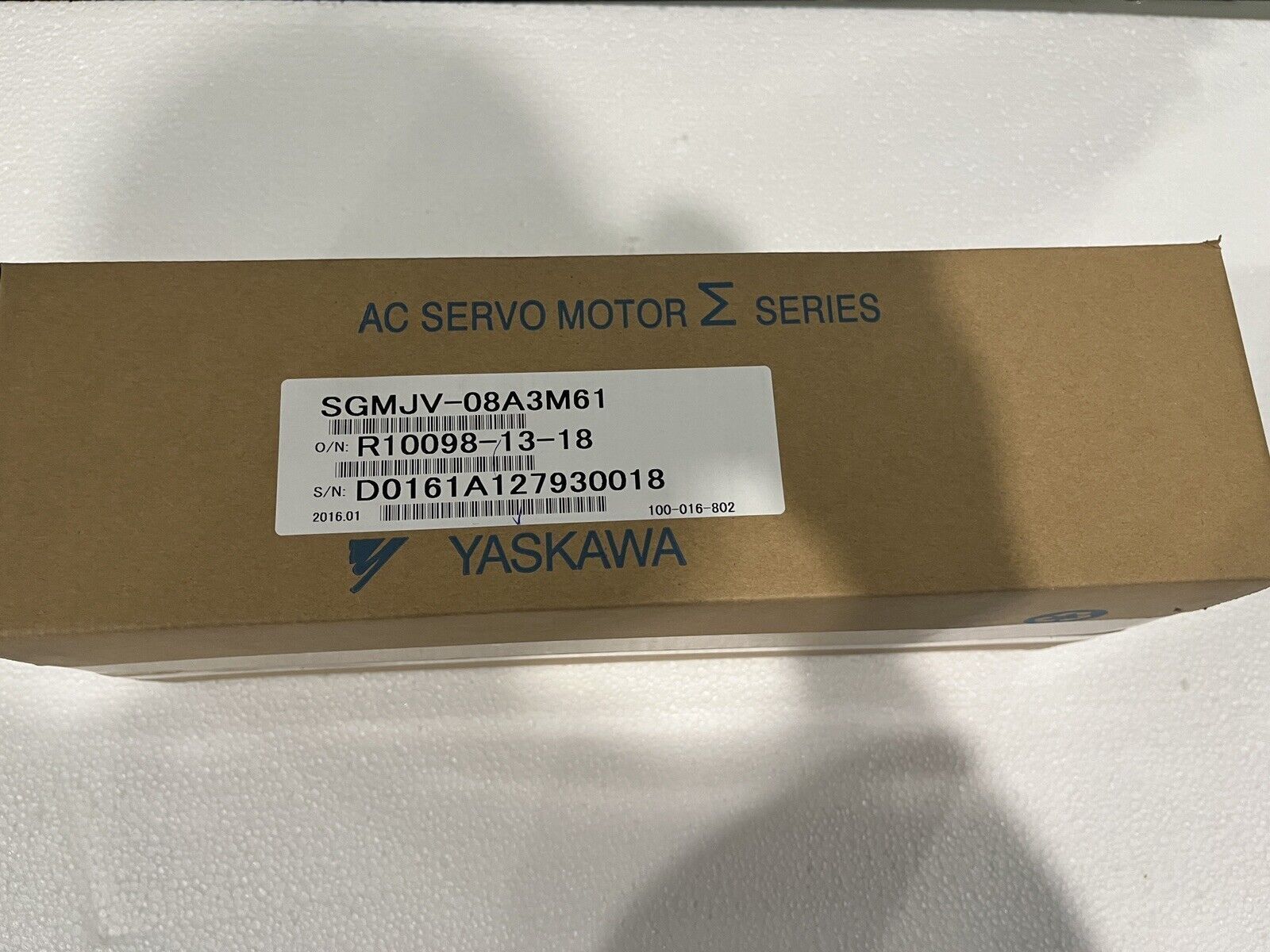 new 1PC YASKAWA AC SERVO MOTOR SGMJV-08A3M61 - YASKAWA