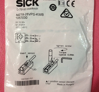 new ONE SICK Proximity sensor MZT8-28VPS-KWB 1057030 spot stock - SICK