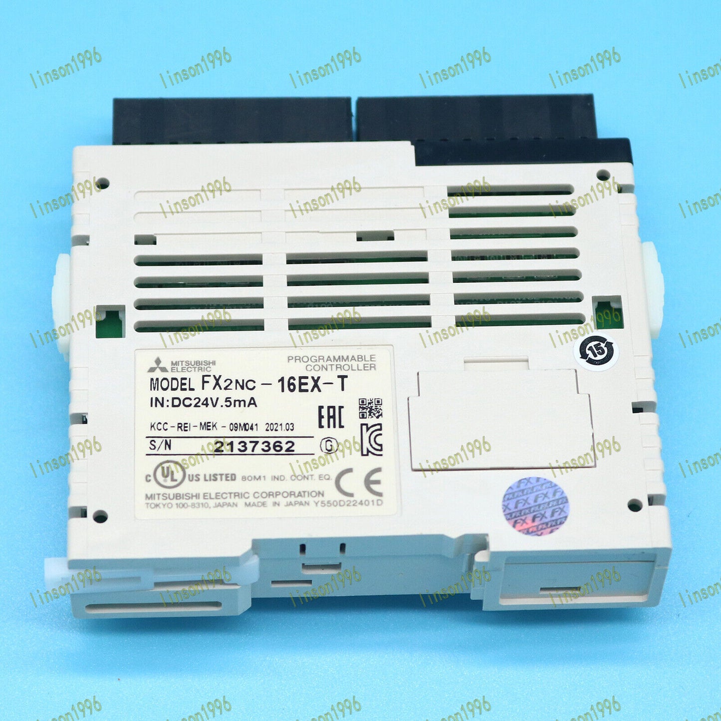 1pc Mitsubishi FX2NC-16EX-T Programmable Logic Controller Module – Ship - MITSUBISHI