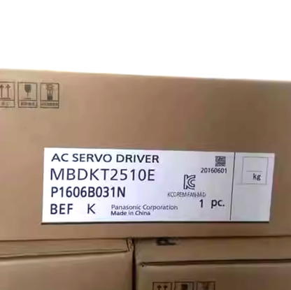 PANASONIC MBDKT2510E AC Servo Driver - High-Performance Servo Motor Driver - PANASO