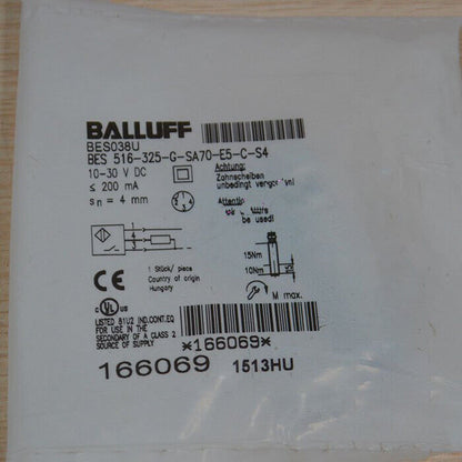 1PC Balluff BES 516-325-G-SA70-E5-C-S4 Proximity Switch - BALLUFF