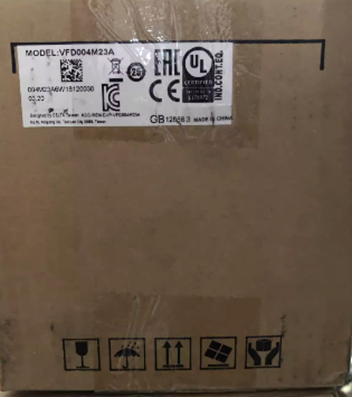 Delta VFD004M23A 3-Phase Sensorless Vector AC Drive - DELTA