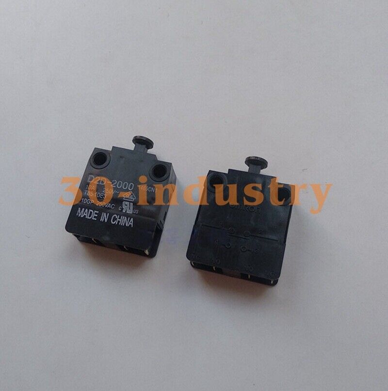 50 PCS Omron D2D-2000 Interlock Switch 10A 250V 1a1b - Safety - OMRON