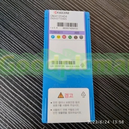 KYOCERA CNGA120404T02025 A65 CNGA431T00825 CNGA120404 CARBIDE INSERTS 10pcs/box