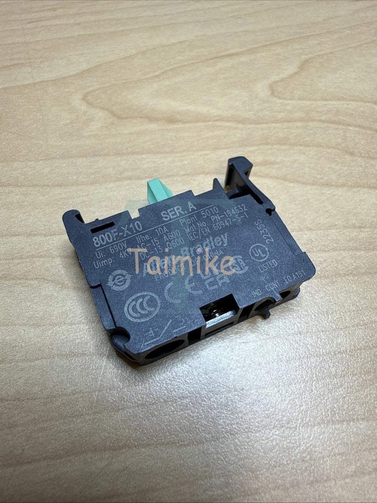 ! Allen Bradley 800F-X10 Contact Block Module
