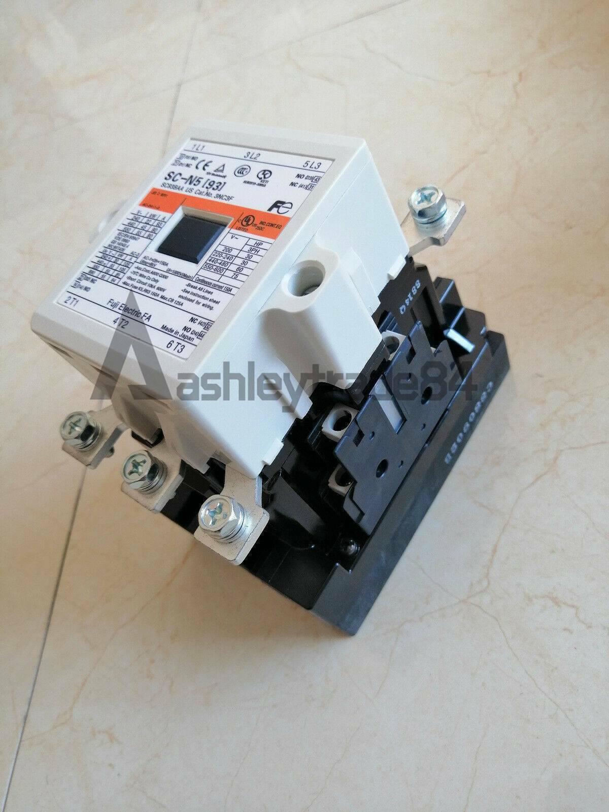 new 1PCS SC-N5(93) 220VDC FUJI electromagnetic AC contactor - FUJI