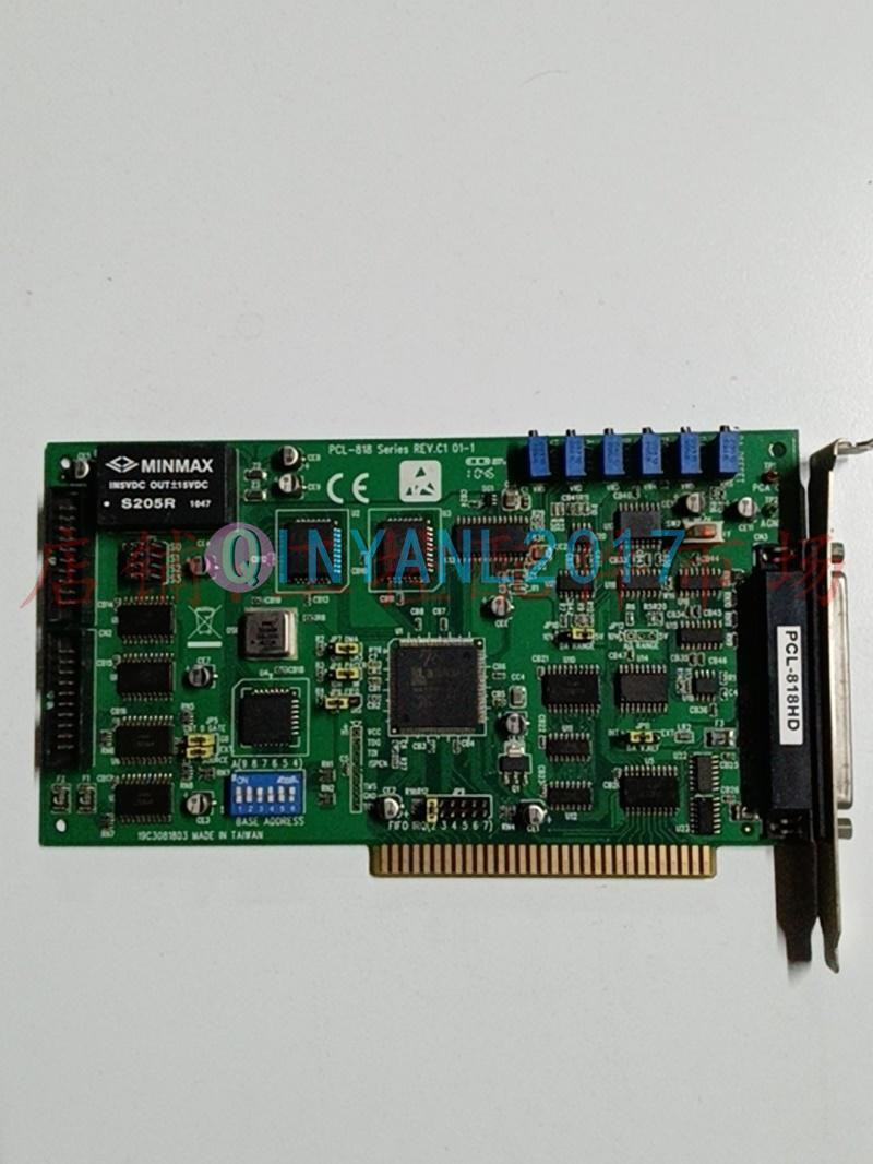 used 1PCS Advantech PCL-818HD HIGH-PERF DAS REV.A2 Card - ADVANTECH