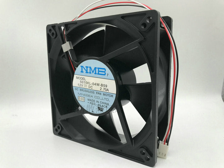 NMB 5015KL-04W-B59 DC12V 2.70A 12738 3-wire gale volume cooling fan