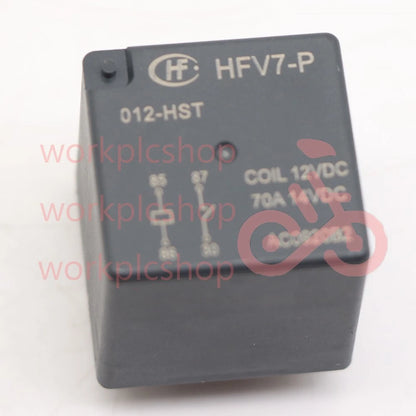 10PCS HFV7-P-012-HST 12VDC Power Relay 4Pins 70A 14VDC #US