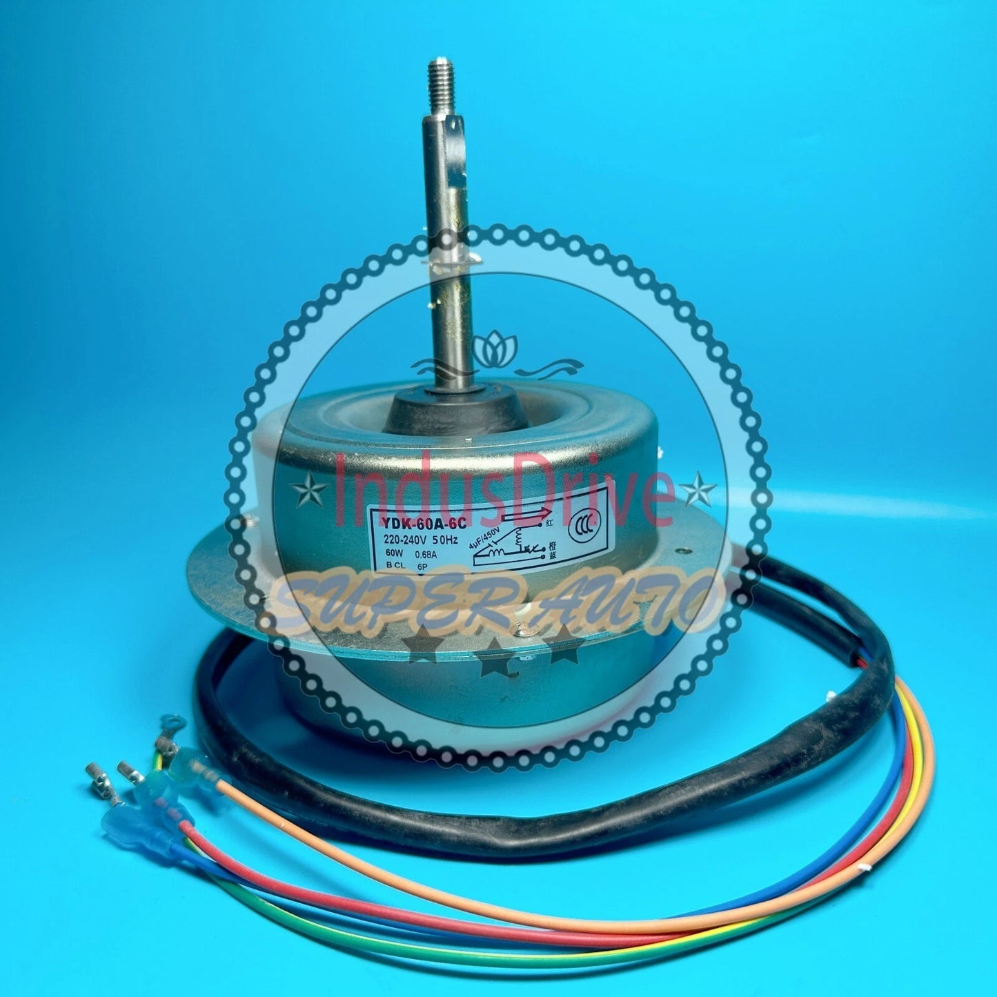 1Pcs YDK-60A-6C is suitable for fan motor 60W reverse 220-240V