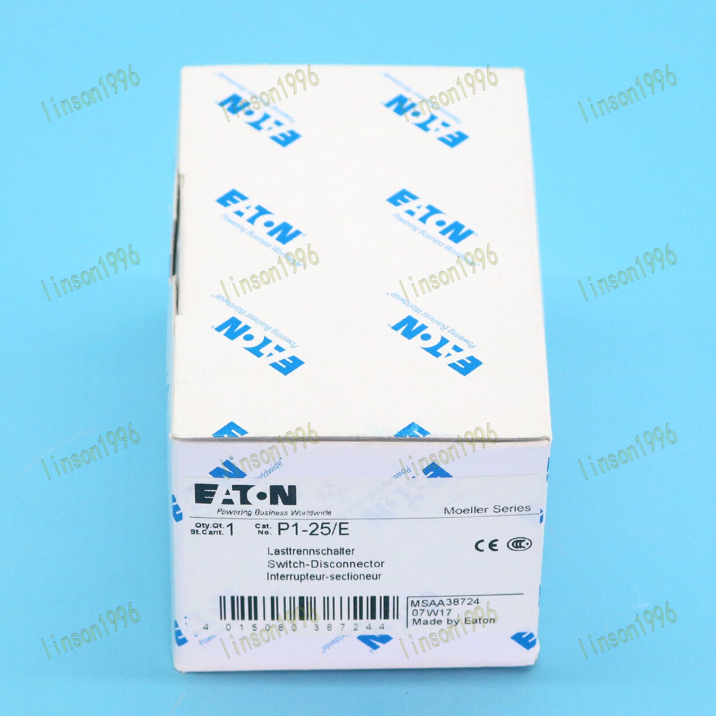 New One P1-25/E EATON MOELLER - EATON MÖLLER