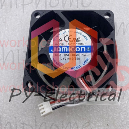 JAMICON JF0625B2SM-R 6025 24V 0.14A 3-wire cooling fan