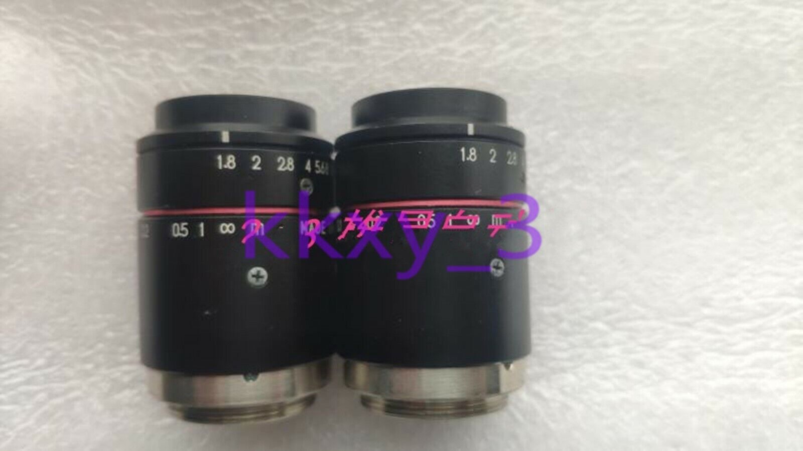 used 1 PCS KEYENCE lens F=16mm F1.8 CA-LHR16 in good condition