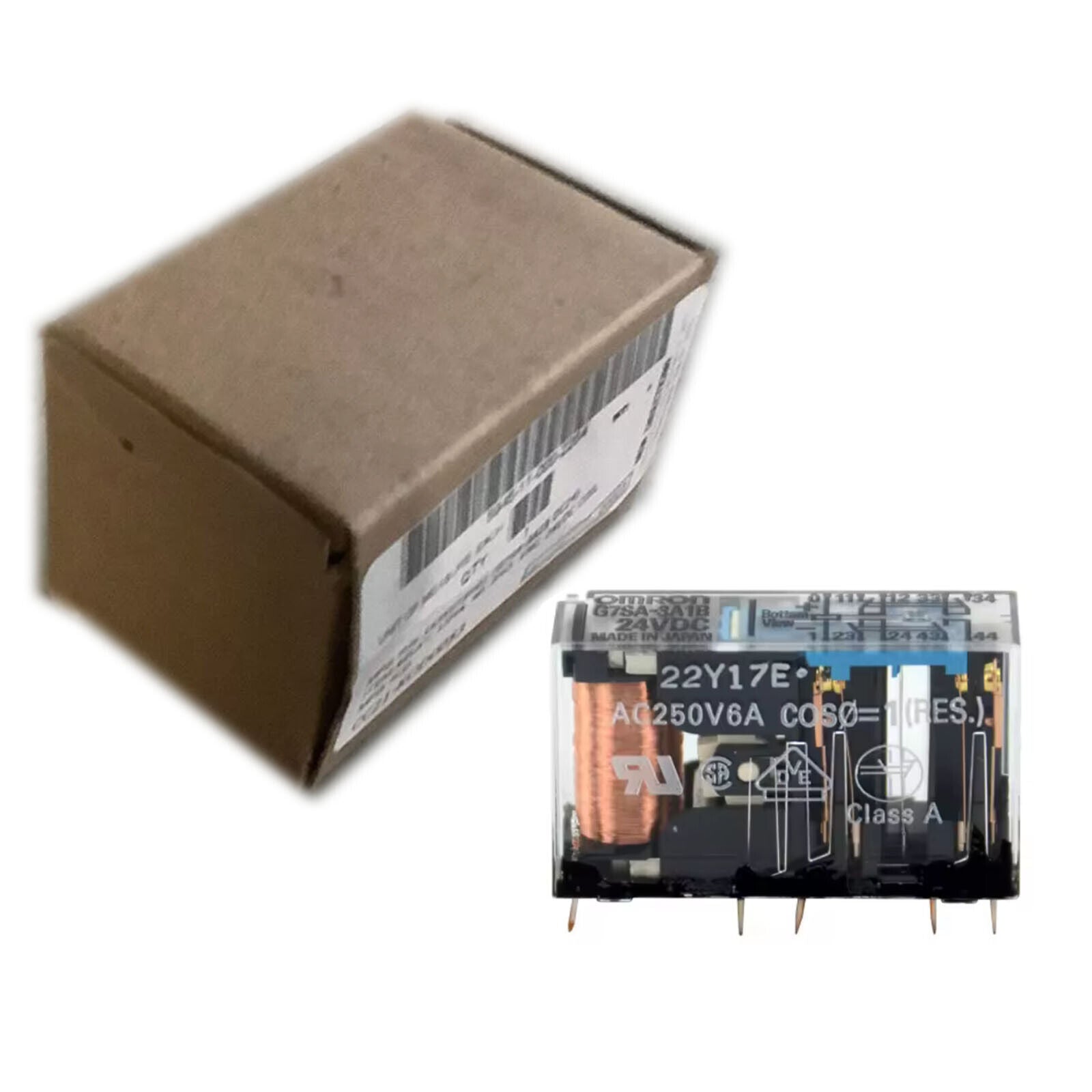 OMRON Safety Relay G7SA-3A1B - 10 Piece Set - OMRON