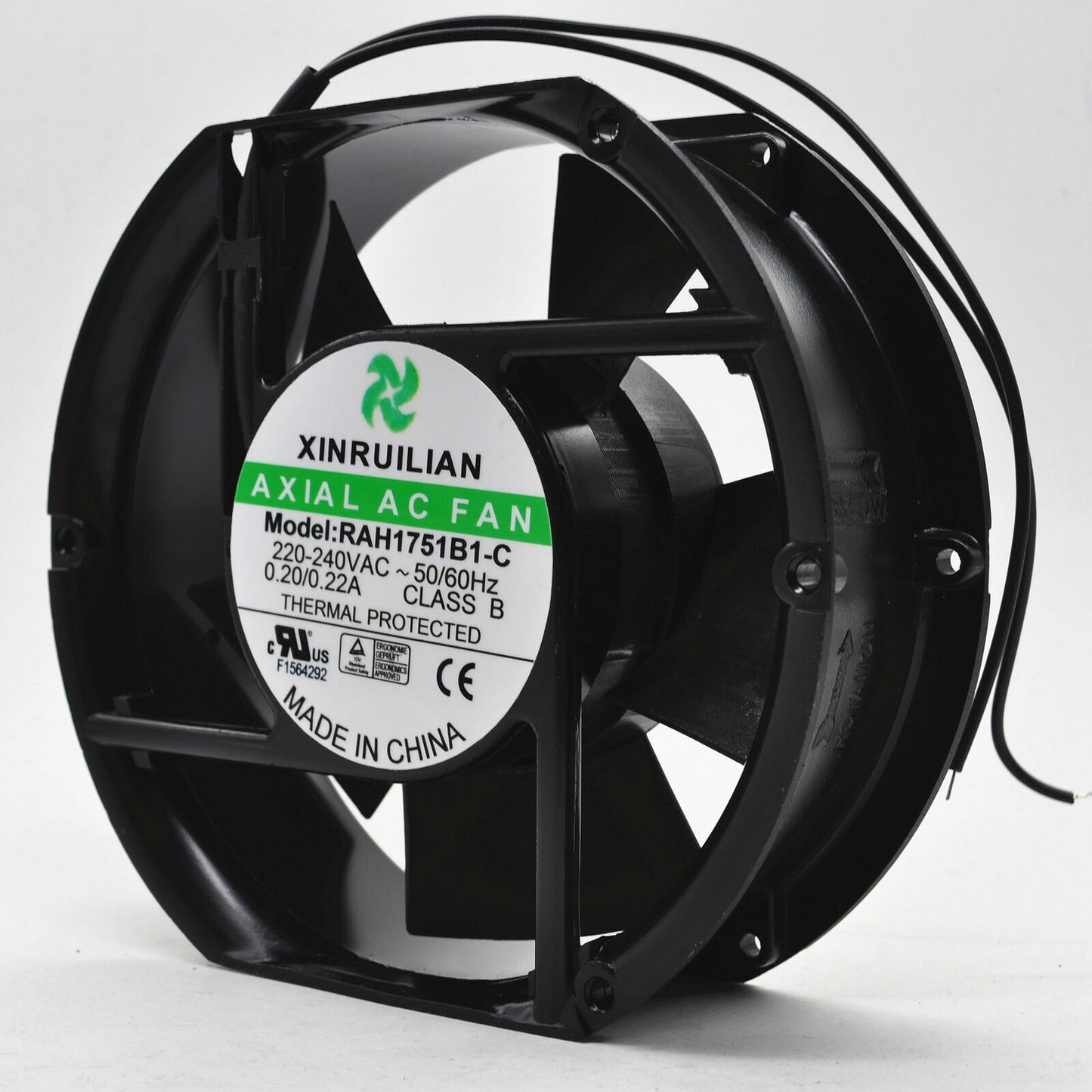new XINRUILIAN RAH1751B1-C Inverter Cabinetcooling fan 220/240VAC 17251 2wire