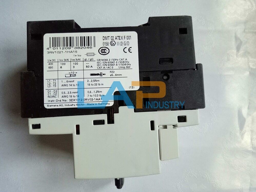 new 1PC  For Siemens Motor breaker 3RV1021-1HA15