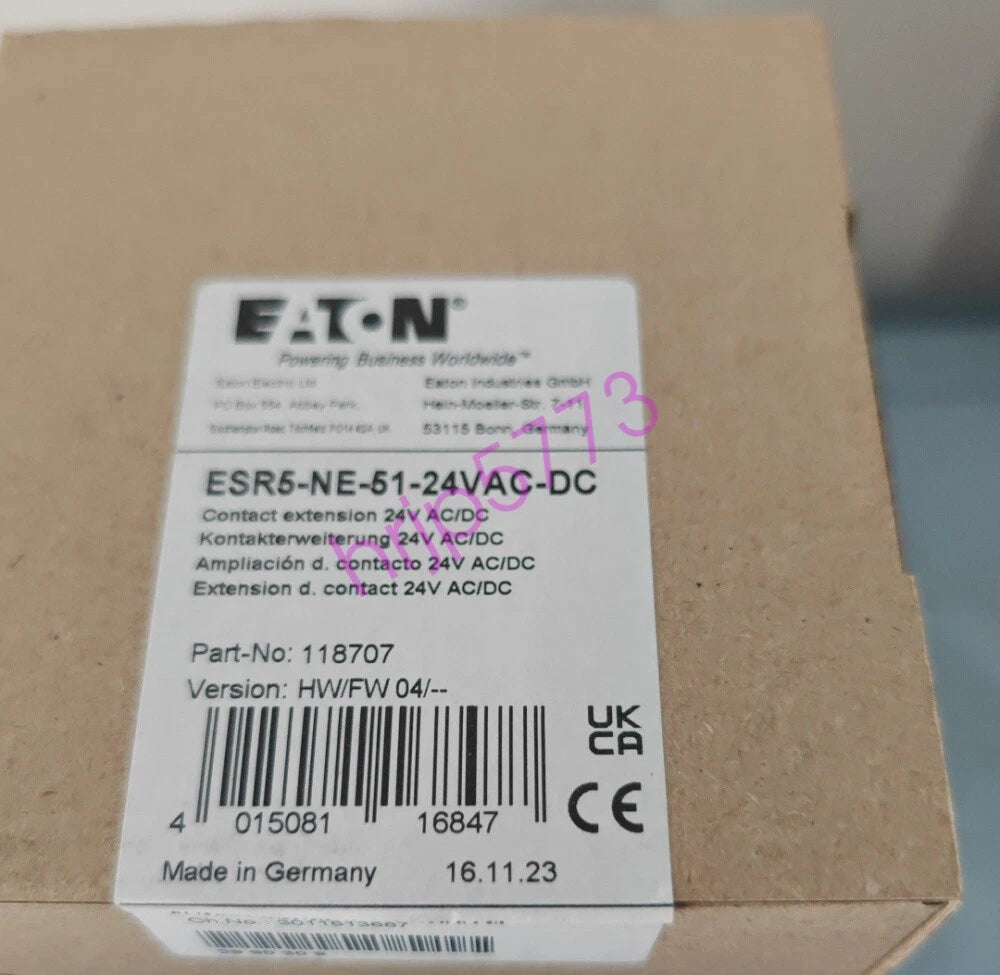 Eaton ESR5-NE-51-24VAC-DC ESR5NE5124VACDC Safety Relay