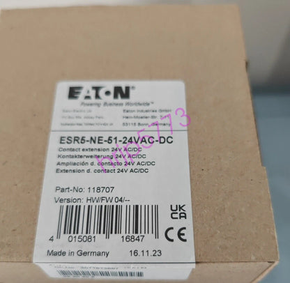 Eaton ESR5-NE-51-24VAC-DC ESR5NE5124VACDC Safety Relay