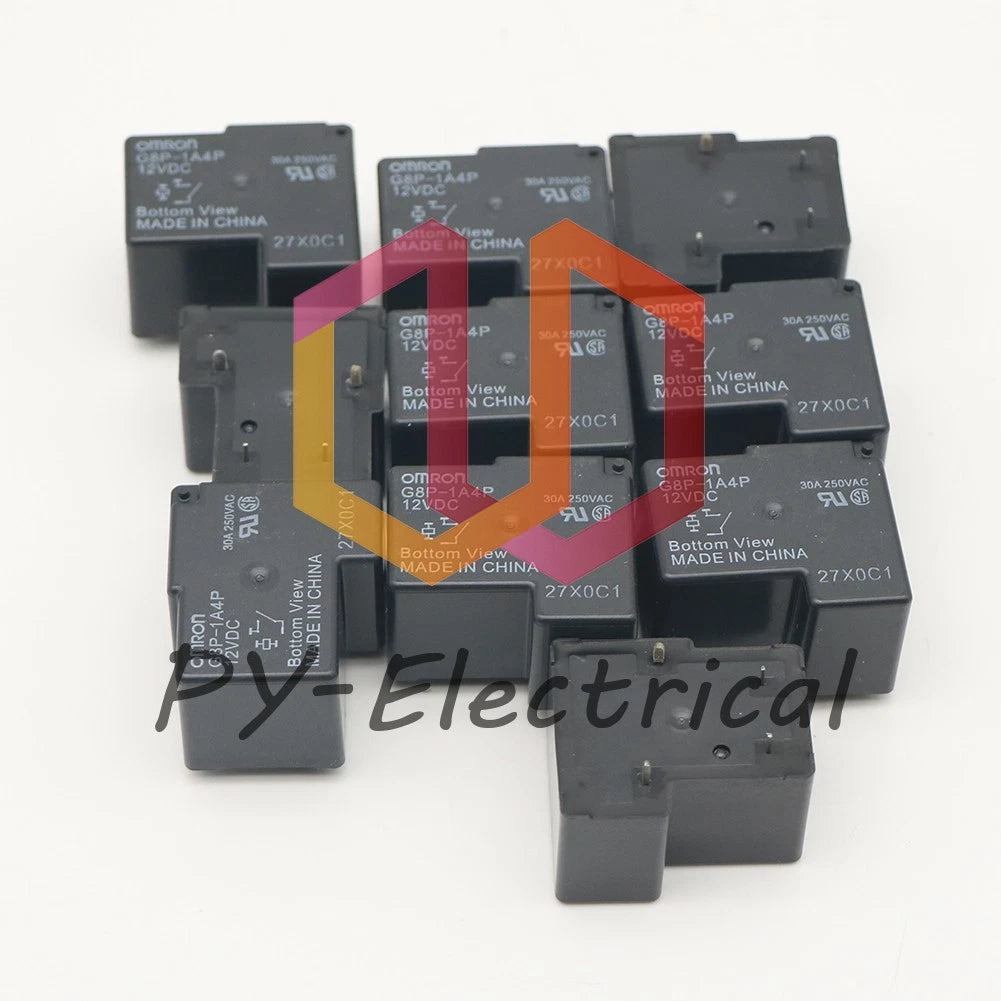 1PCS G8P-1A4P 12VDC For Omron Power Relay 30A 250VAC 4 Pins #US