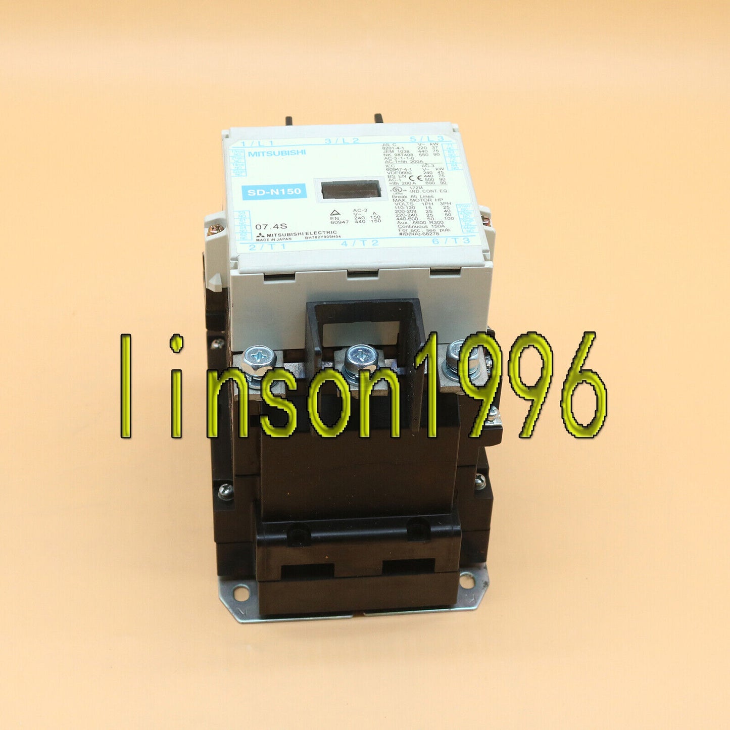 Mitsubishi SD-N150 Magnetic Contactor One-Year Warranty Fast Switch - MITSUBISHI