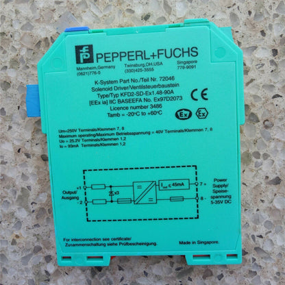 Pepperl+Fuchs KFD2-SD-EX1.48-90A - PEPPERL+FUCHS