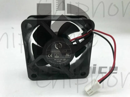 1pcs ONG HUA HA5020H12S-Z 5020 DC12V 0.20A 2-wire silent cooling fan
