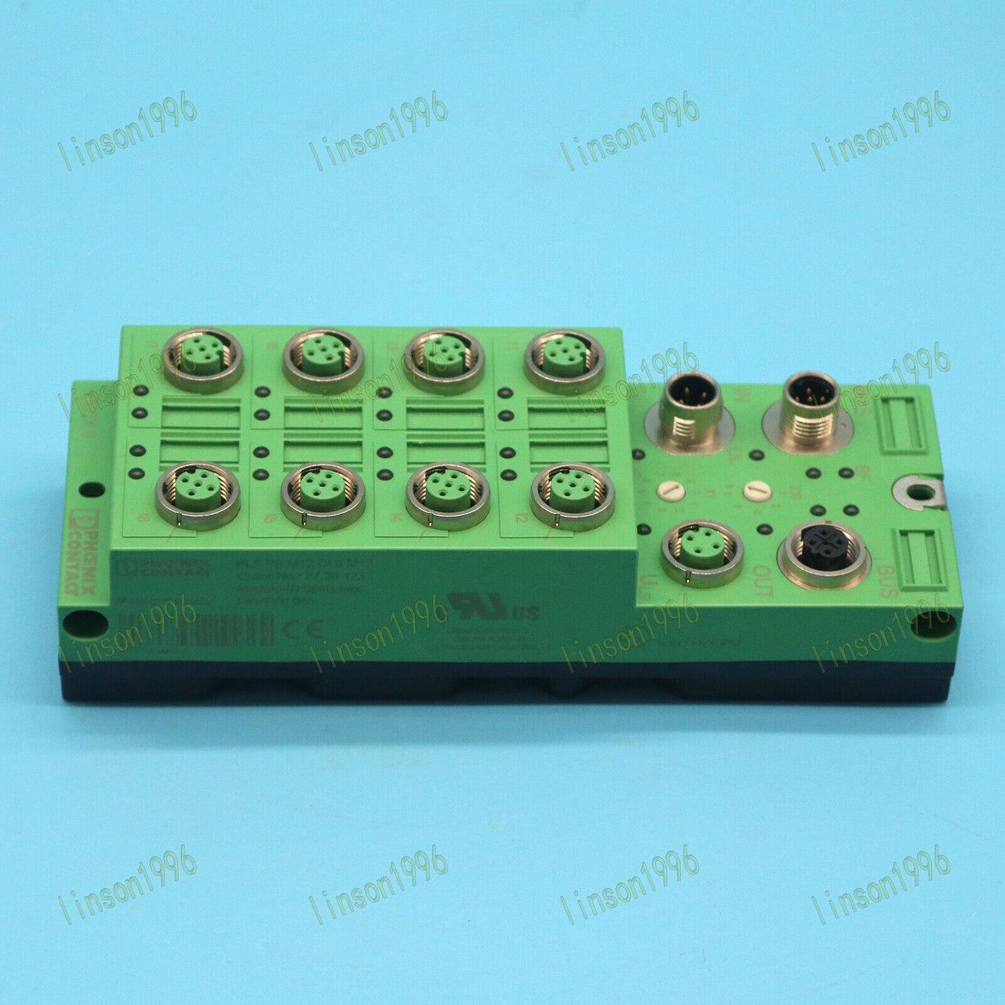 new One Phoenix FLS PB M12 DI 8 M12 2736123 Connector Module Fast - PHOENIX