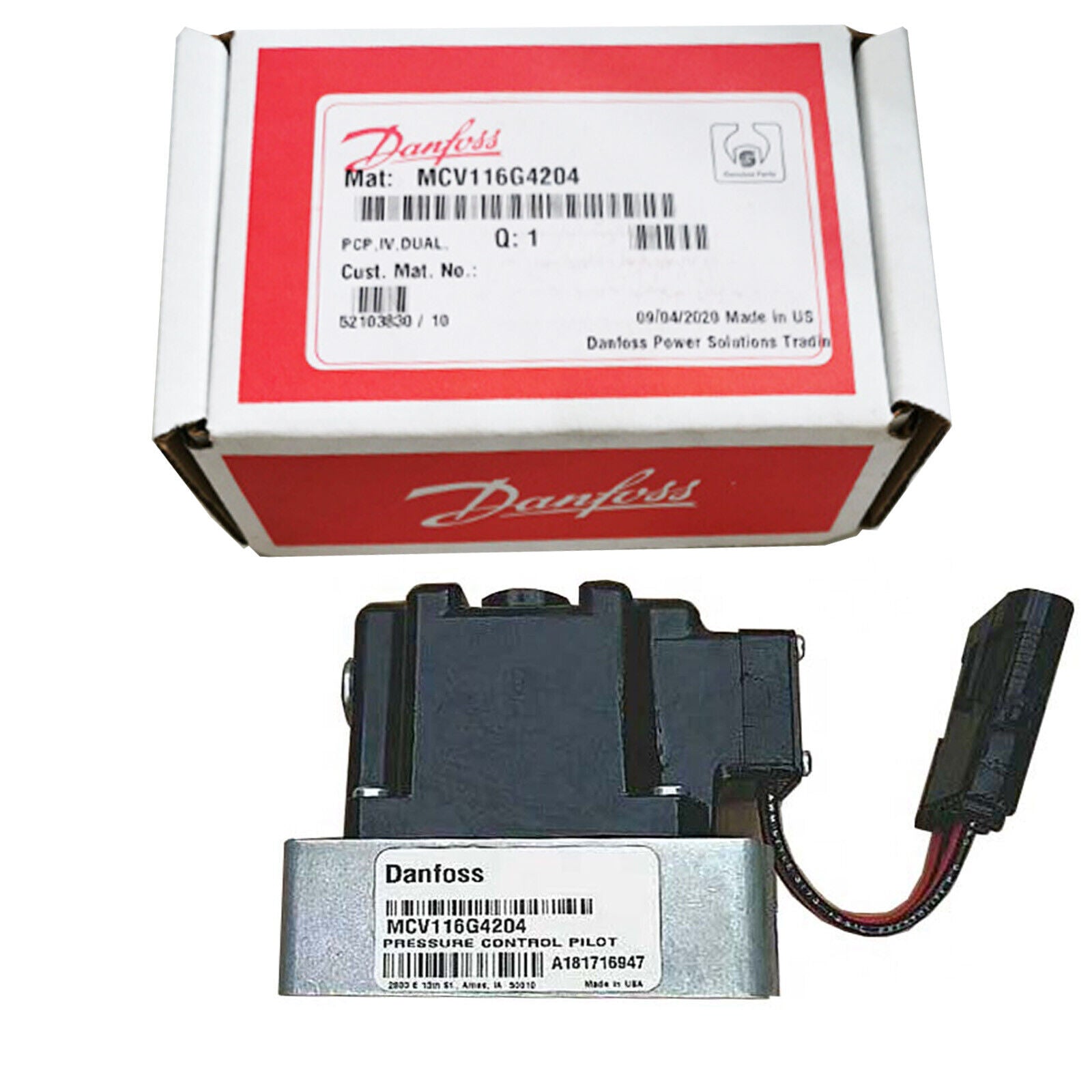 DANFOSS MCV116G4204 Solenoid Valve - DANFOSS