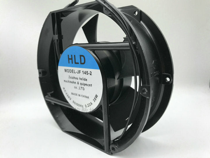 1pcs  HLD JF 145-2 220V 0.22A 38W 17251 17CM 2-line axial fan cooling fan