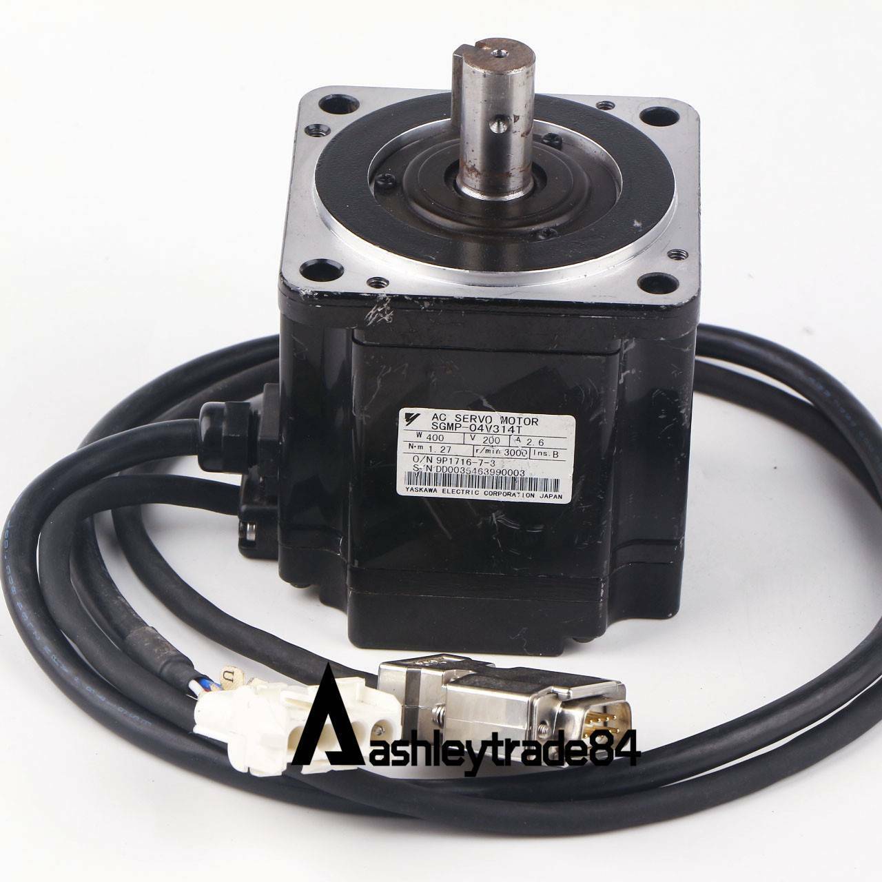 used 1pcs SGMP-04V314T Yaskawa servo motor
