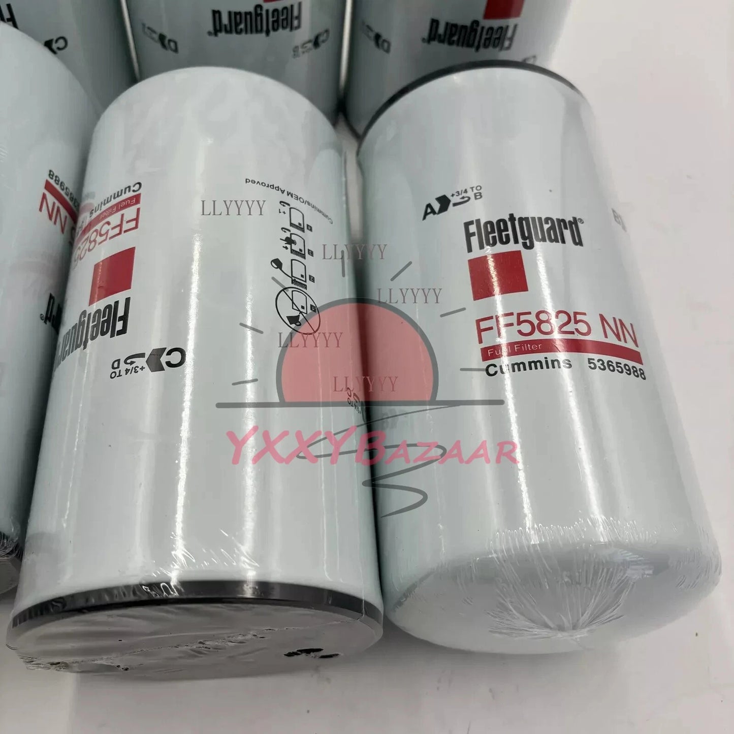 6 Pack FF5776 Fuel Filter For Fleetguard FF5776 ISX 2893612 Cummins