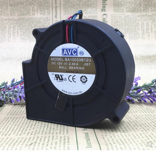 AVC BA10033B12G 9733 DC12V 4.50A 3-Wire Turbo Cooling Fan