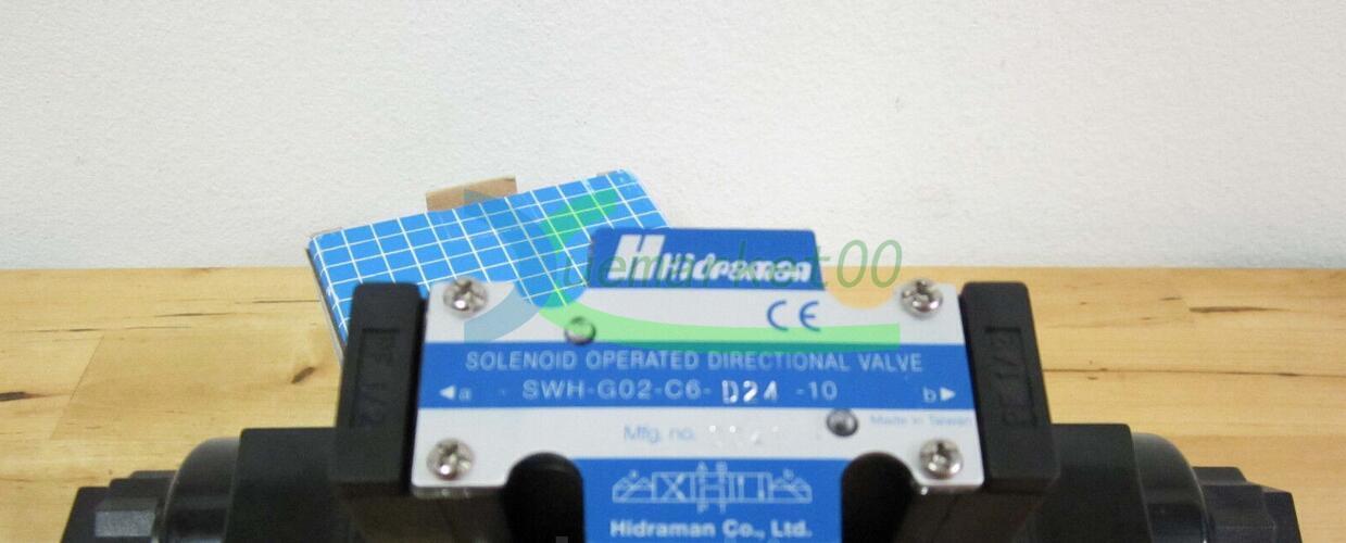 new ONE Hidraman SWH-G02-C6-D24-10 Hydraulic Solenoid Valve - ONE HIDRAMAN