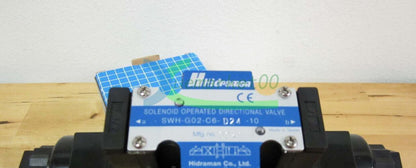new ONE Hidraman SWH-G02-C6-D24-10 Hydraulic Solenoid Valve - ONE HIDRAMAN
