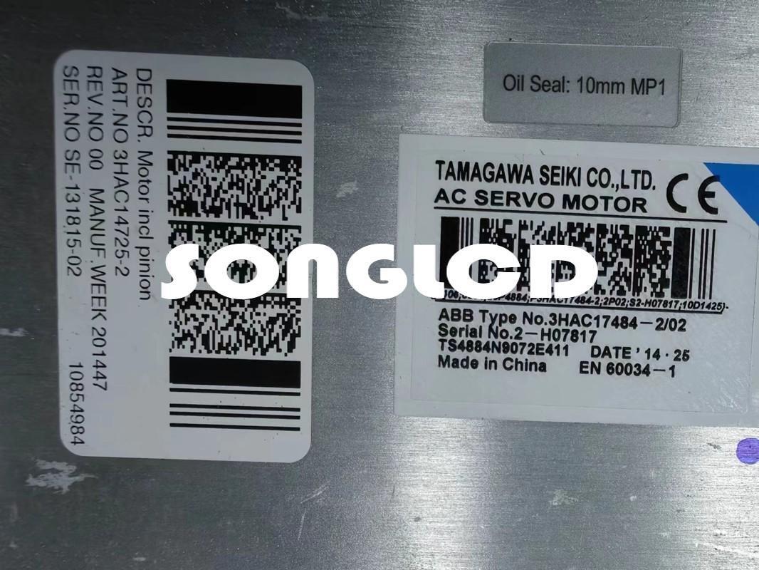 3HAC17484-2/02 & 3HAC14725-2 New Model Parts for Industrial Use - 3HA