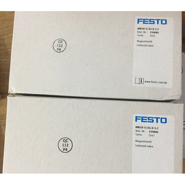 FESTO Solenoid Valve MN1H-5/3G-D-1-C - FESTO