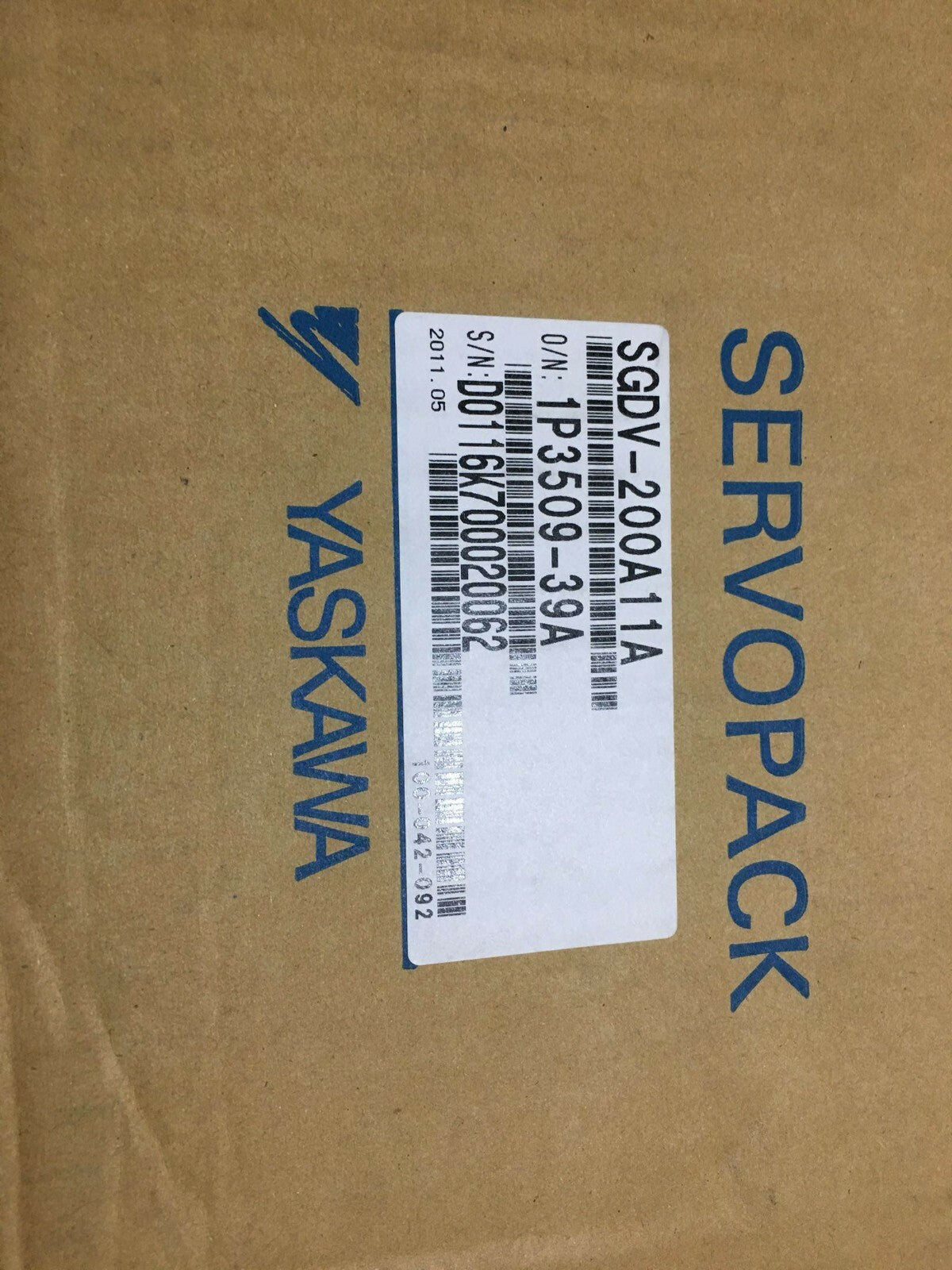 YASKAWA SGDV-200A11A AC SERVO DRIVER SGDV200A11A SHIP